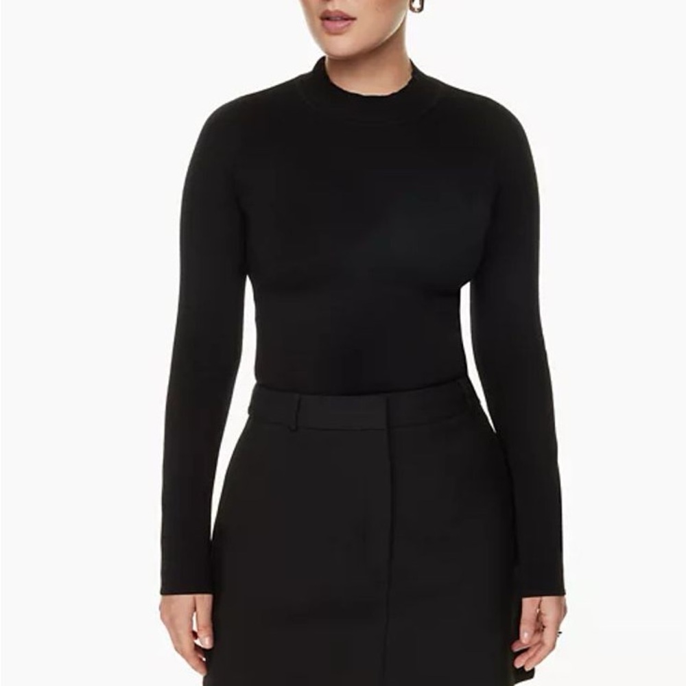 Aritzia Babaton Sculpt Knit Astrid Longsleeve